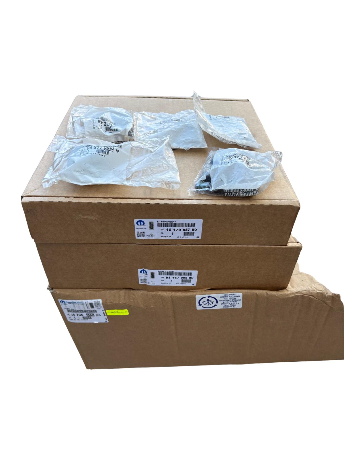 Debriyaj Baskı Balata + Volan + Rulman Seti Komple (Dizel 1.5 BlueHDi) | DOBLO PARTNER RIFTER PSA-1679455580 ürün resmi